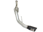 aFe Atlas 4-Inch Mandrel-Bent Aluminized Steel Cat-Back Exhaust System with Black Tip for Ford F-150 2015-2017 V6 2.7L/3.5L