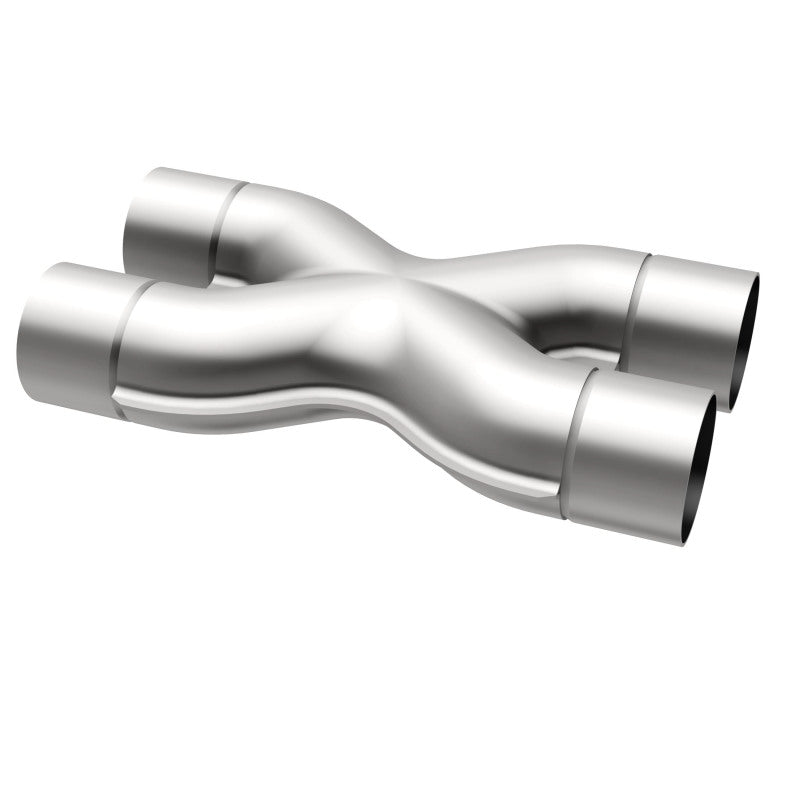 MagnaFlow Performance Exhaust X-Pipe 10792 - 3 Inch Stainless Steel Custom Exhaust Component