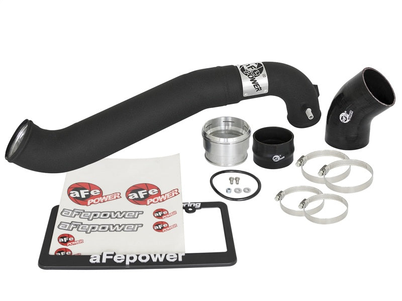 aFe Power BladeRunner 3.5-inch to 3-inch Aluminum Cold Side Intercooler Tube for 2017-2018 Ford F-150 Raptor (Part #46-20299-B)