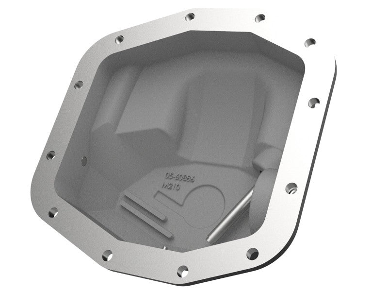 aFe Power Pro Series Front Differential Cover for Jeep Wrangler JL & Gladiator JT - Black with Machined Fins, Dana M210