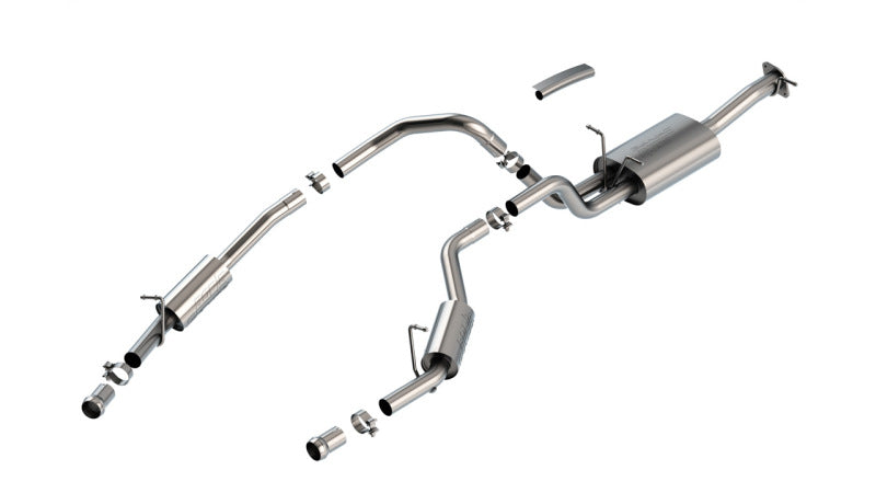 Borla S-Type Cat-Back Exhaust System for 2025 RAM 1500 3.0L V6 (Excluding H/O & GT Packages)