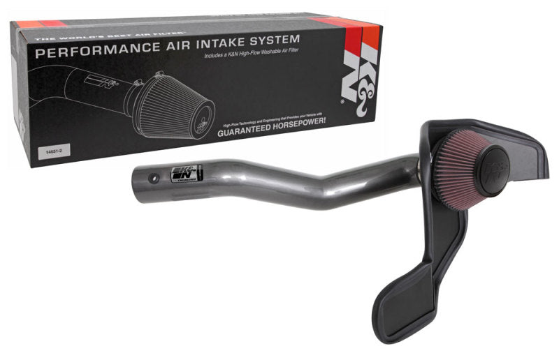 K&N Engineering 77-2594KC High Flow Performance Intake Kit for 2020-2022 Ford Explorer 2.3L L4 F/I