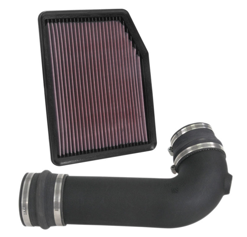 K&N 57-3108 OEM Air Box Intake Kit for 2019 Chevrolet Silverado 1500 and GMC Sierra 1500 with V8-5.3L/6.2L engines