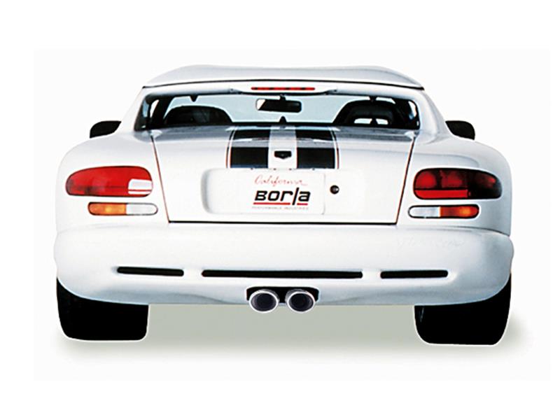 Borla 14663 S-Type Cat-Back Exhaust System for 1996-2002 Dodge Viper GTS and RT-10