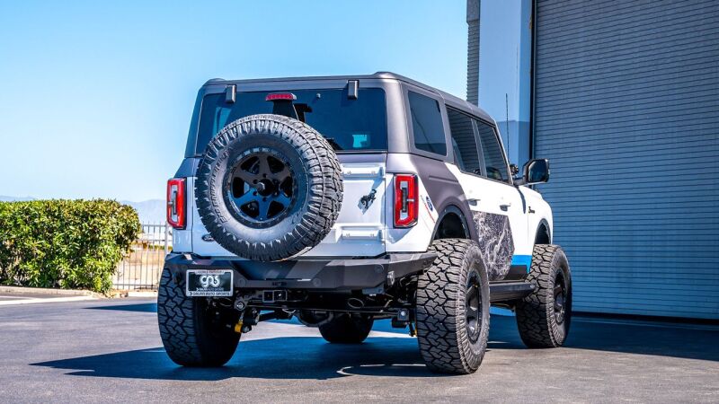 Borla Touring Axle-Back Exhaust System for 2021-2026 Ford Bronco 2.7L V6 with Black Coated Tips