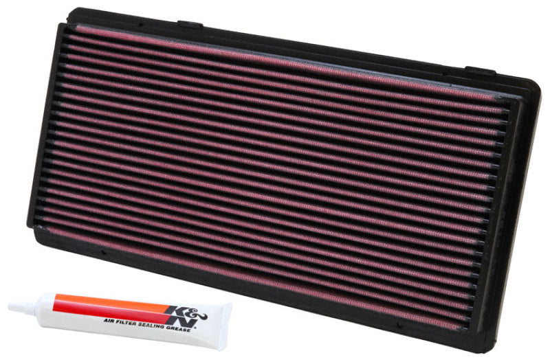 K&N Engineering 33-2122 High-Flow Drop-In Air Filter for Jeep Cherokee 2.5L/4.0L (1996-2001)