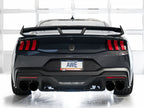 AWE Tuning SwitchPath Cat-Back Exhaust for Ford Mustang Dark Horse S650 with Quad Diamond Black Tips