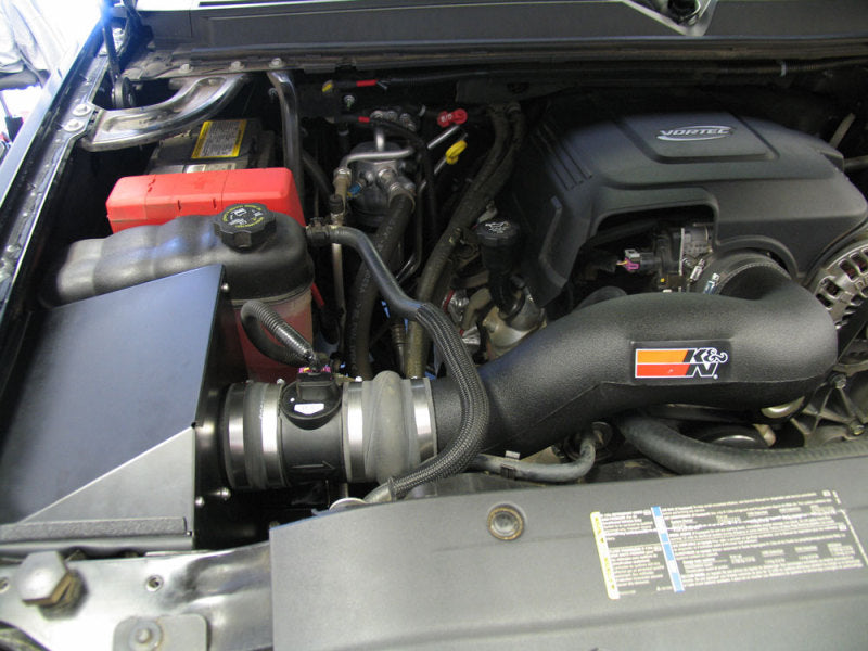 K&N Engineering Performance Cold Air Intake Kit for Chevy, GMC, Cadillac V8 (Part 57-3058)