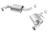 Borla ATAK Axle-Back Exhaust System for 2016-2024 Chevrolet Camaro SS and LT1 6.2L V8 - No NPP Valves