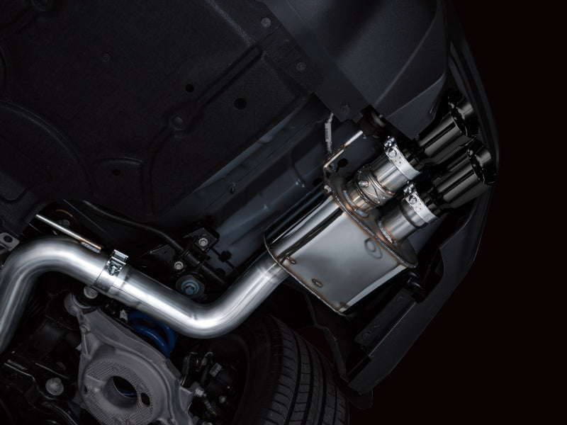 AWE Tuning SwitchPath™ Cat Back Exhaust for 2024-2026 Ford Mustang GT Fastback with Quad Diamond Black Tips