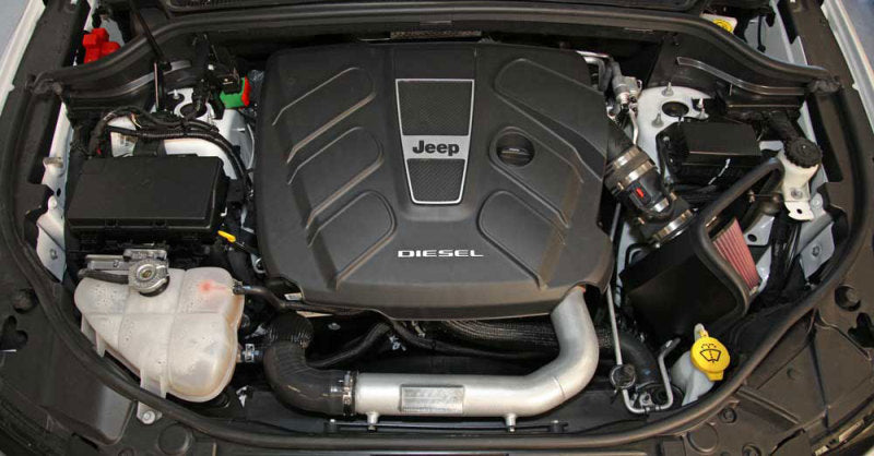 K&N Engineering 57-1570 Performance Air Intake System for 2014-2016 Jeep Grand Cherokee 3.0L V6 Turbo Diesel