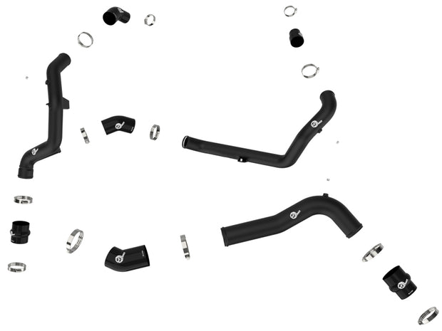 aFe BladeRunner Aluminum Hot and Cold Charge Pipe Kit for Ford Explorer 2022-2023 - Black