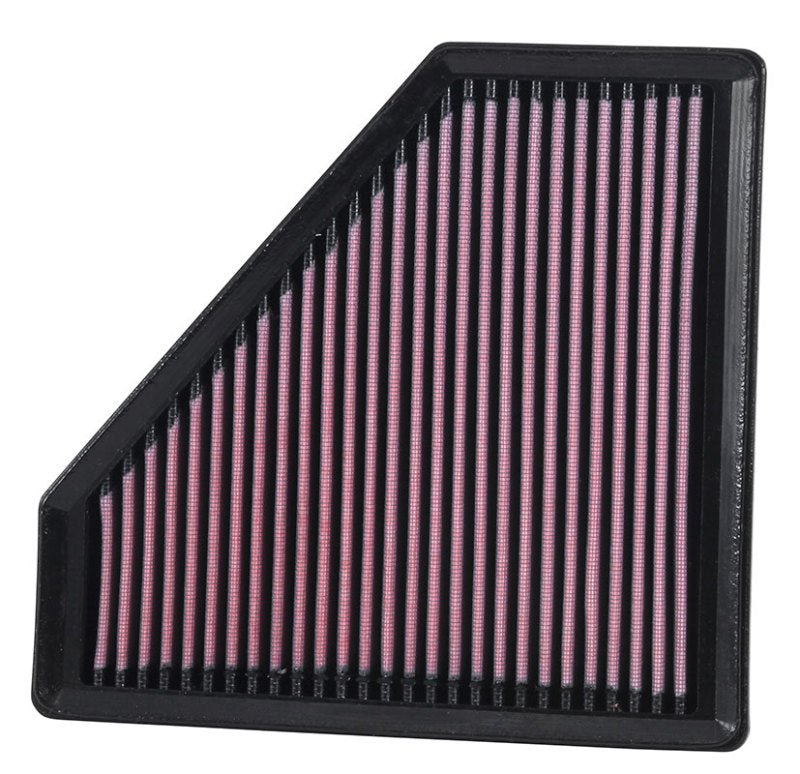 K&N Engineering 33-5059 High-Flow Drop-In Air Filter for 2016-2019 Cadillac CTS-V 6.2L V8