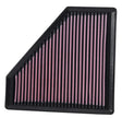 K&N Engineering 33-5059 High-Flow Drop-In Air Filter for 2016-2019 Cadillac CTS-V 6.2L V8