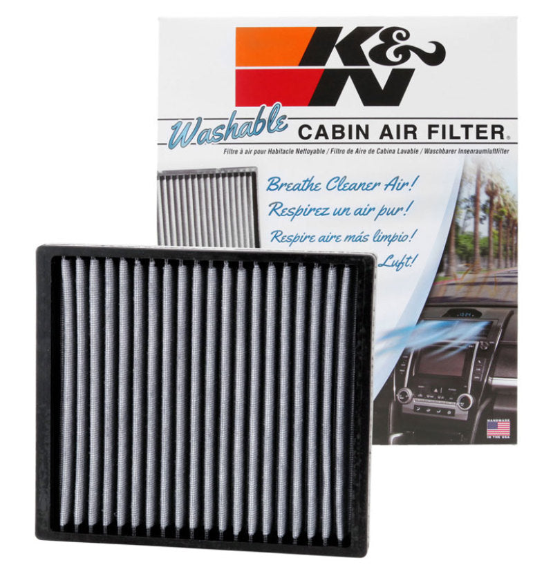 K&N Engineering VF2013 Washable Cabin Air Filter for Dodge Avenger 2008-2011