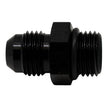 DeatschWerks 6AN ORB Male to 6AN Male Flare Adapter with O-Ring - Matte Black