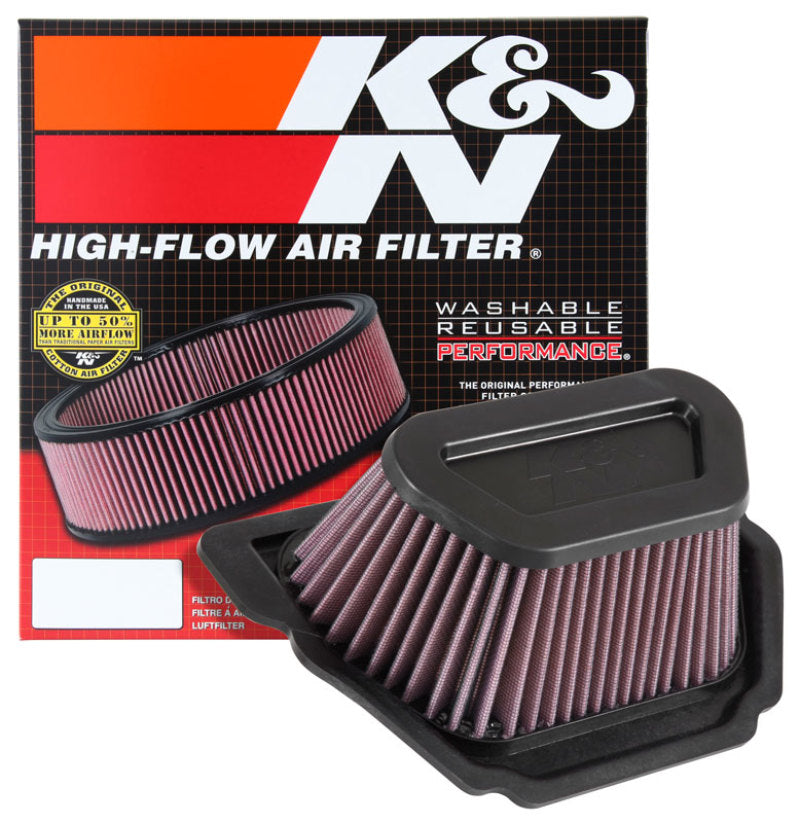 K&N Replacement Drop-In Air Filter for 2015-2018 Yamaha YZF-R1 and MT-10 Models