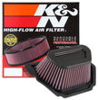 K&N Replacement Drop-In Air Filter for 2015-2018 Yamaha YZF-R1 and MT-10 Models