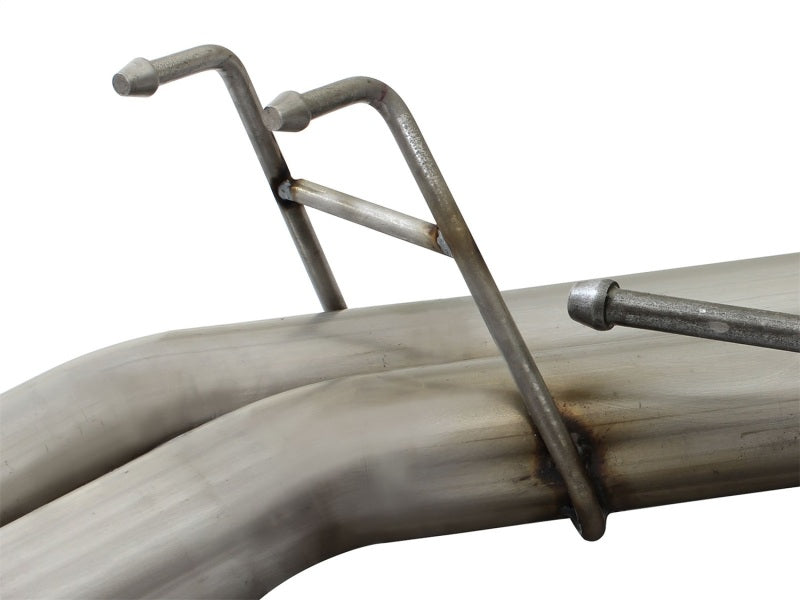 aFe Rebel Series Dual Center Exit Cat-Back Exhaust System for Jeep Wrangler (JK) with 3.6L/3.8L V6 Engines