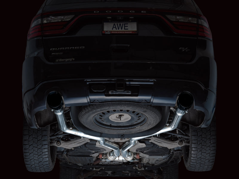 AWE Tuning 11-24 Dodge Durango 5.7L Track Edition Exhaust with Diamond Black Tips