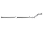aFe MACH Force-Xp 2-1/2in Stainless Steel Mid-Pipe with Resonator Delete for Jeep Wrangler JL 18-26 3.6L
