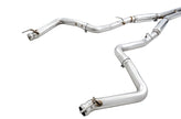 AWE Tuning 2015+ Dodge Challenger 6.4L/6.2L Supercharged Track Edition Exhaust with Stock Tips