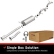 MagnaFlow BRE Exhaust Kit 04-07 Chevrolet Colorado Canyon Part Number 106-0200