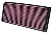 K&N Engineering 33-2114 High-Flow Drop-In Air Filter for 2005-2006 Jeep Wrangler 2.5L and 4.0L Engines