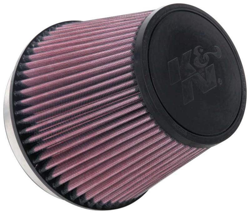 K&N Engineering Universal Clamp-On Air Filter - 6 inch Flange / 7.5 inch Body / 5 inch Top / 6 inch Height