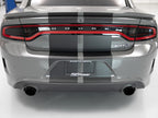 aFe MACH Force-XP 4-1/2 inch Carbon Fiber OE Replacement Exhaust Tips for Dodge Charger and Hellcat 2015-2022