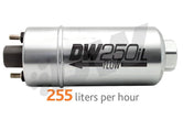 DeatschWerks 250LPH In-Line External Fuel Pump - High-Flow Fuel Delivery for Automotive Performance
