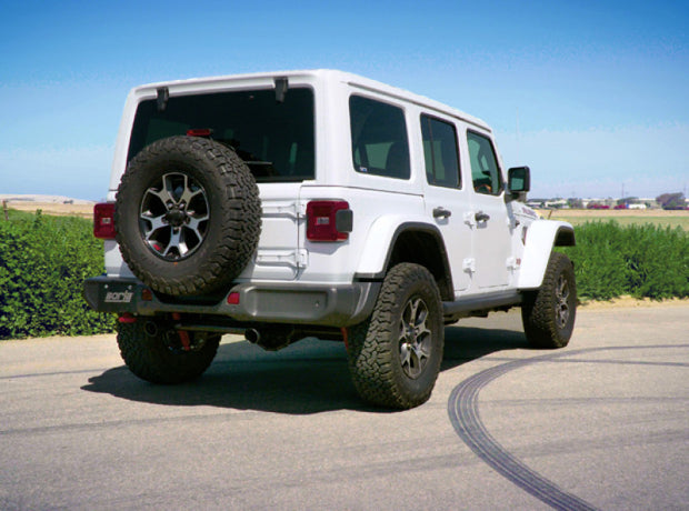 Borla S-Type Axle-Back Exhaust System for 2018-2026 Jeep Wrangler JL/JLU 2.0L Turbo – Black Finish