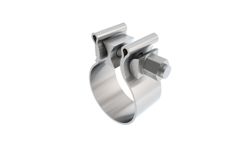 Borla 2 Inch T-304 Stainless Steel AccuSeal Single Bolt Band Clamp - High-Performance Exhaust Connection