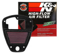 K&N Engineering Part KA-9006 High-Flow Air Filter for Kawasaki Vulcan 900 Classic and Custom Models