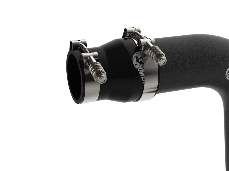 aFe BladeRunner Aluminum Hot & Cold Charge Pipe Kit for GM Duramax 6.6L Diesel Trucks (06-10) - Black