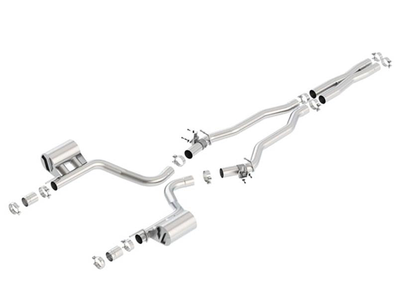 Borla ATAK Cat-Back Exhaust System for 2015-2023 Dodge Challenger SRT Hellcat 6.2L V8