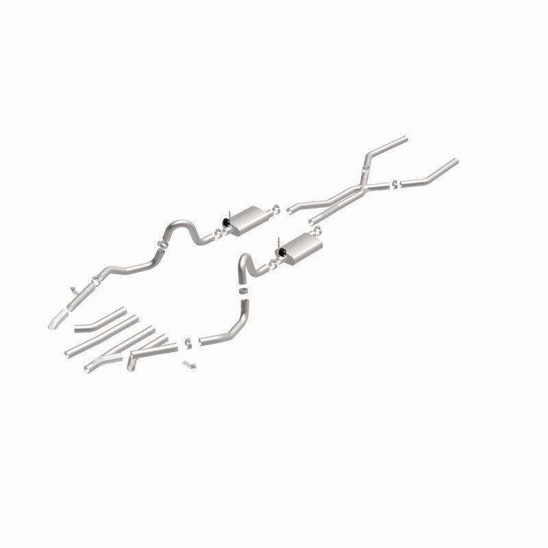 MagnaFlow Street Series Crossmember-Back Performance Exhaust System for Pontiac GTO and GM A-Body Chevelle - Part 15894