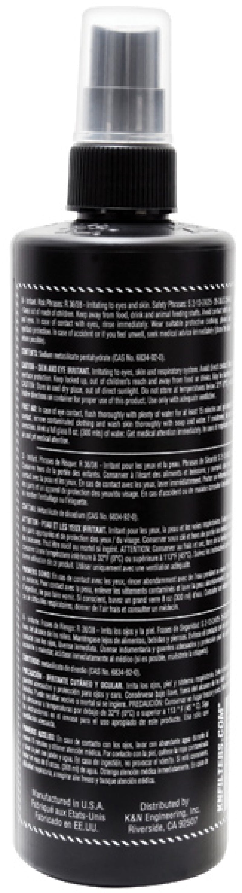 K&N Engineering 99-0606 Air Filter Cleaner - 12 oz Pump Spray for Cotton Air Filters