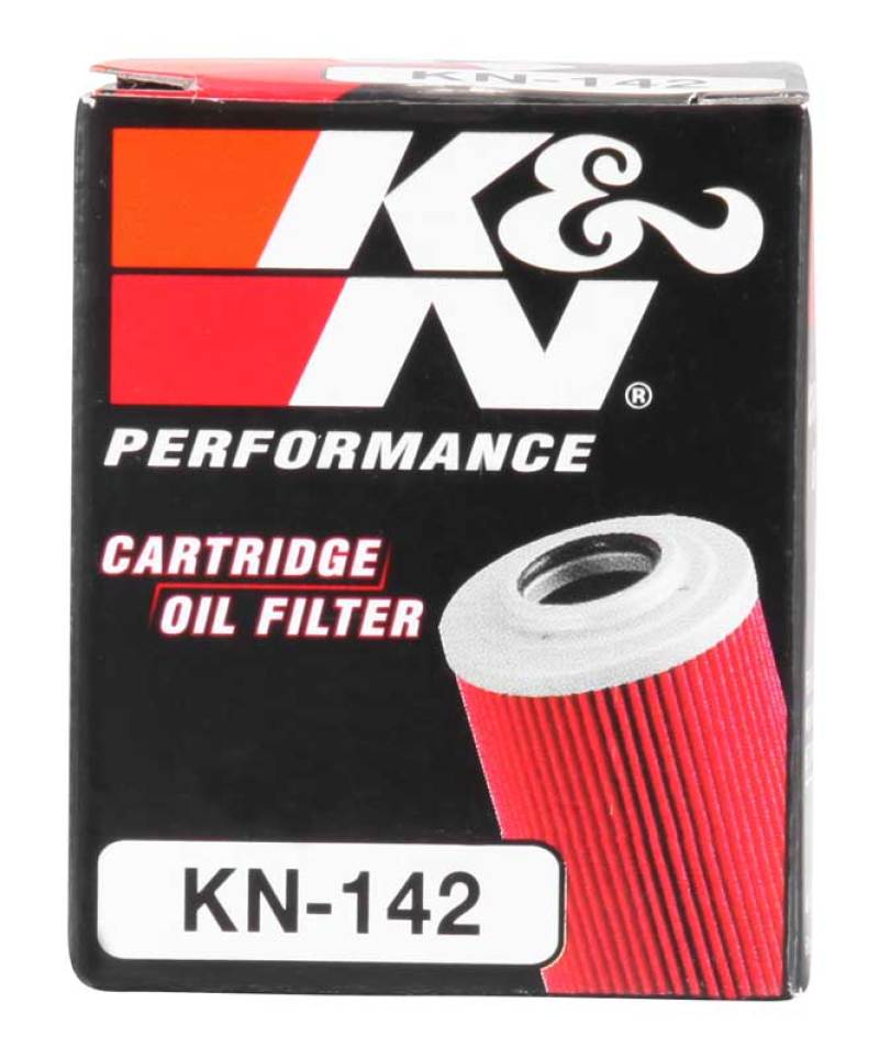 K&N Engineering Part KN-142 Powersports Cartridge Oil Filter for Yamaha 1987-1990 YFM350 Models
