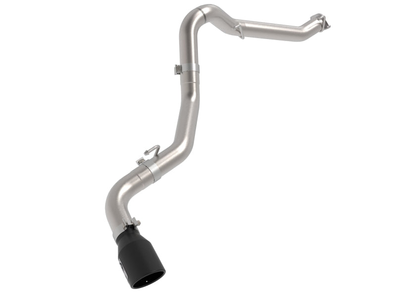 aFe Vulcan Series 3-inch Stainless Steel DPF-Back Exhaust System with Black Tip for Jeep Gladiator (2021-2022) V6-3.0L