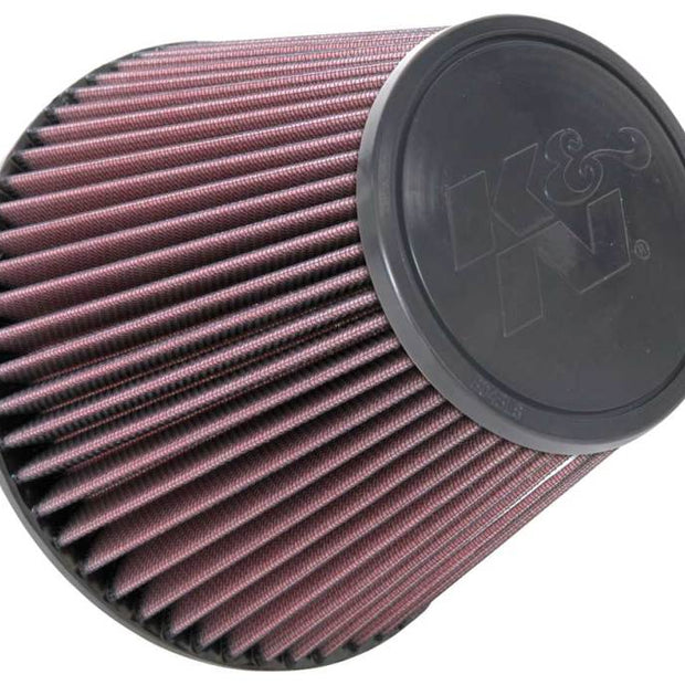K&N Universal Clamp-On Air Filter – 6-Inch Flange, 7-1/2-Inch Base, 4-1/2-Inch Top, 6-Inch Height