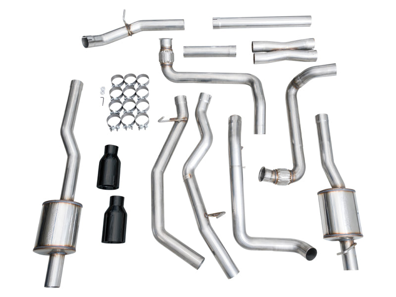 AWE Tuning 2025+ Ram 1500 3.0TT Rebel Cat-Back Exhaust with Diamond Black Tips - Part 3015-33531
