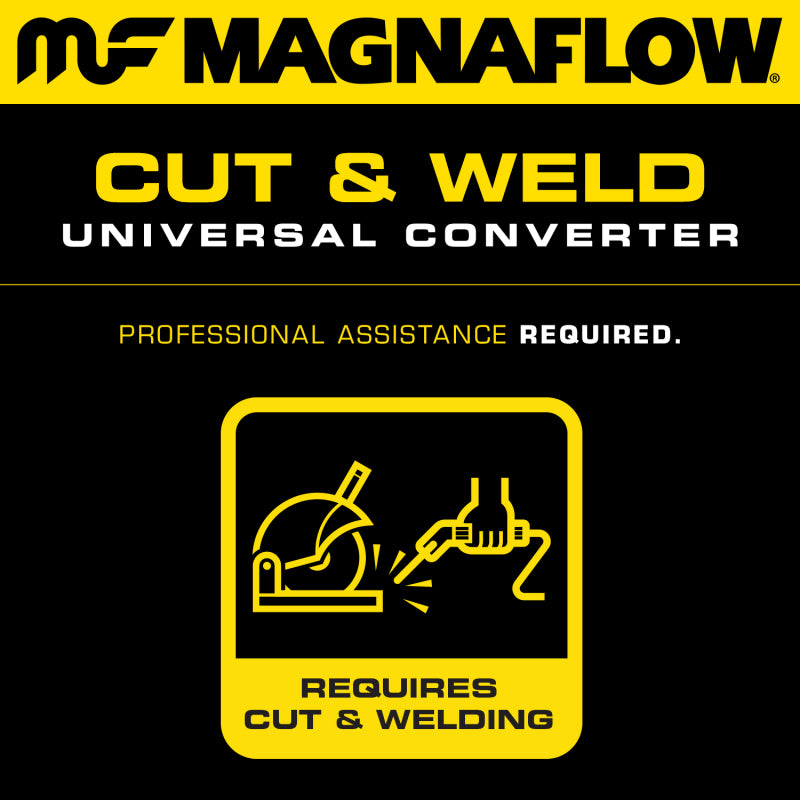 MagnaFlow Universal 3-Inch Catalytic Converter Part Number 99659HM for Dodge Ram Vans