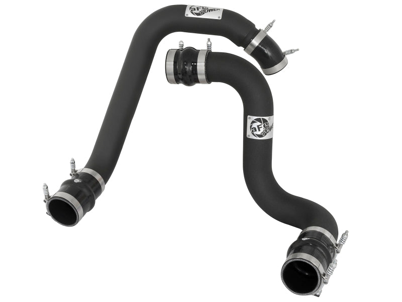 aFe BladeRunner 3-inch Aluminum Hot and Cold Charge Pipe Kit for 2003-2007 Ford Diesel Trucks V8-6.0L