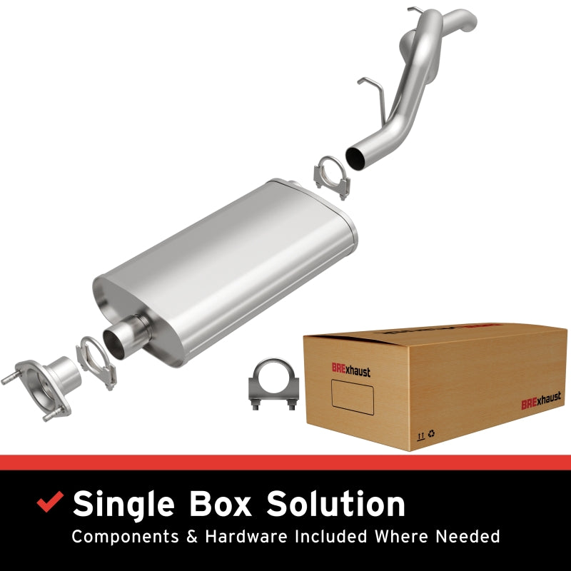 MagnaFlow BRE Exhaust Kit 97-06 Jeep Wrangler - Direct-Fit Replacement Exhaust System
