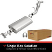 MagnaFlow BRE Exhaust Kit 97-06 Jeep Wrangler - Direct-Fit Replacement Exhaust System