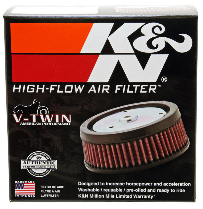 K&N Engineering E-3200 Custom Round High-Flow Air Filter for Automotive Vehicles
