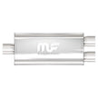 MagnaFlow 12288 Oval Straight-Through Performance Exhaust Muffler for Enhanced Sound and Power