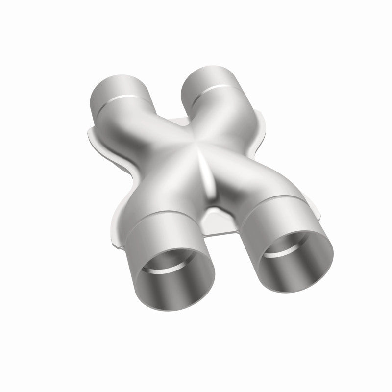 MagnaFlow Performance Exhaust X-Pipe 10791 - 2.50 Inch Stainless Steel for Custom Exhaust Systems