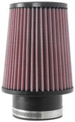 K&N Engineering Universal Clamp-On Air Filter 3 Inch Flange, 5 Inch Base, 4 Inch Top, 6 Inch Height